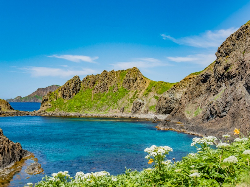 礼文島の澄海岬