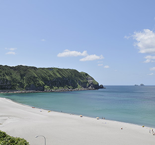 神津島のおすすめスポット・前浜