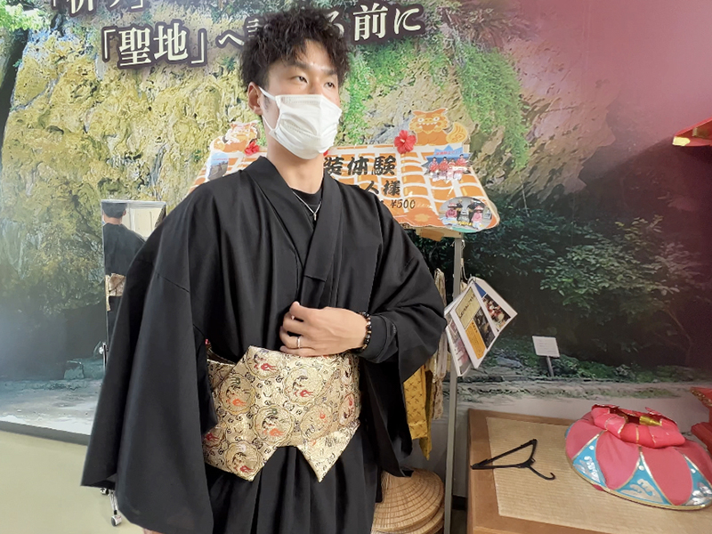 琉球衣装体験